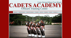 Desktop Screenshot of cadetsacademy.com